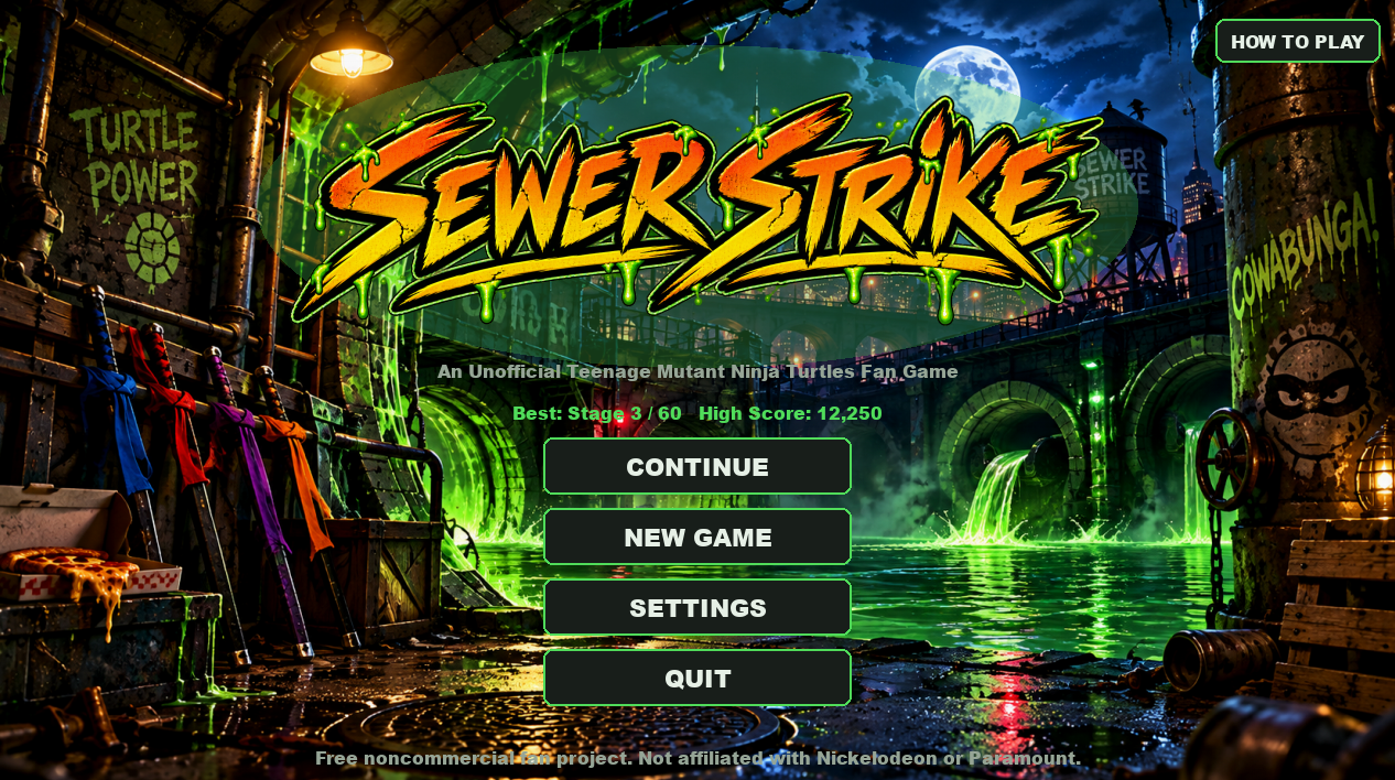 Screenshot 2 for TMNT: Sewer Strike