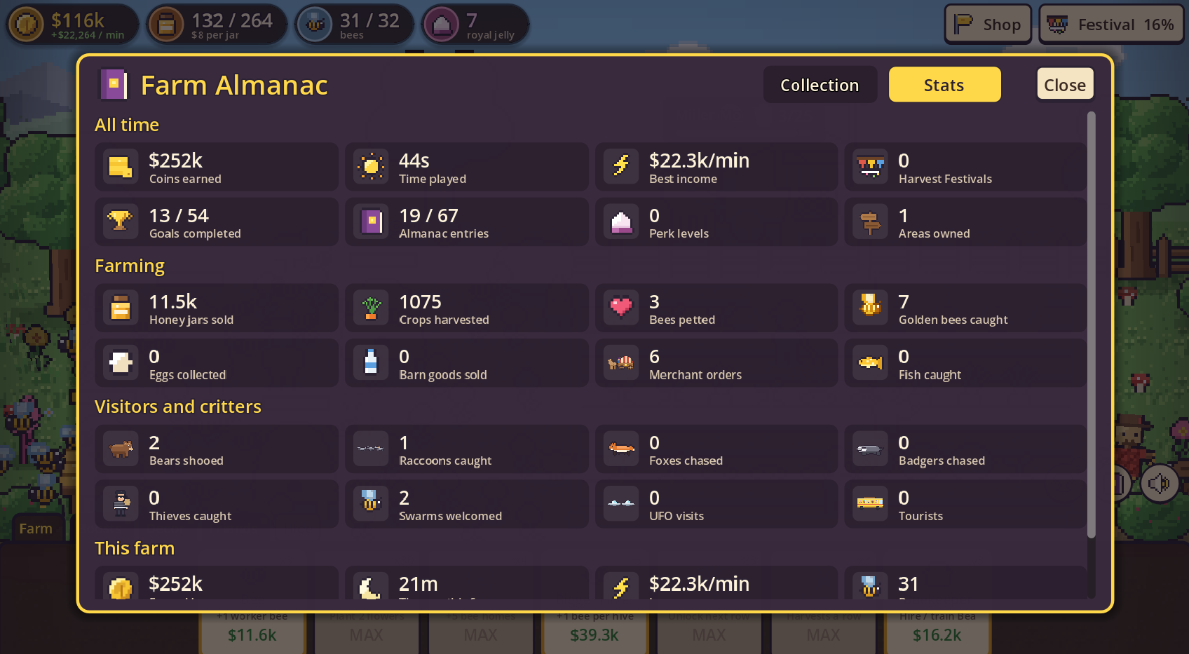 Screenshot 11 for Honeyvale: Idle Farm Tycoon