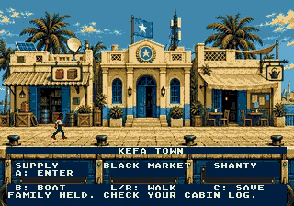 Screenshot 2 for Somali Pirates (Works on MegaDrive/Genesis)