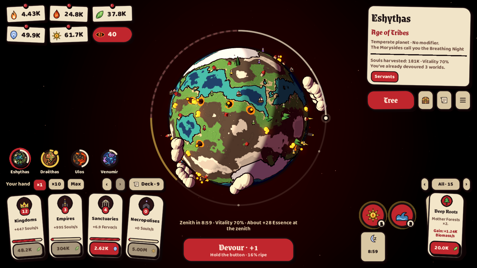Screenshot 2 for Hatchery of Worlds