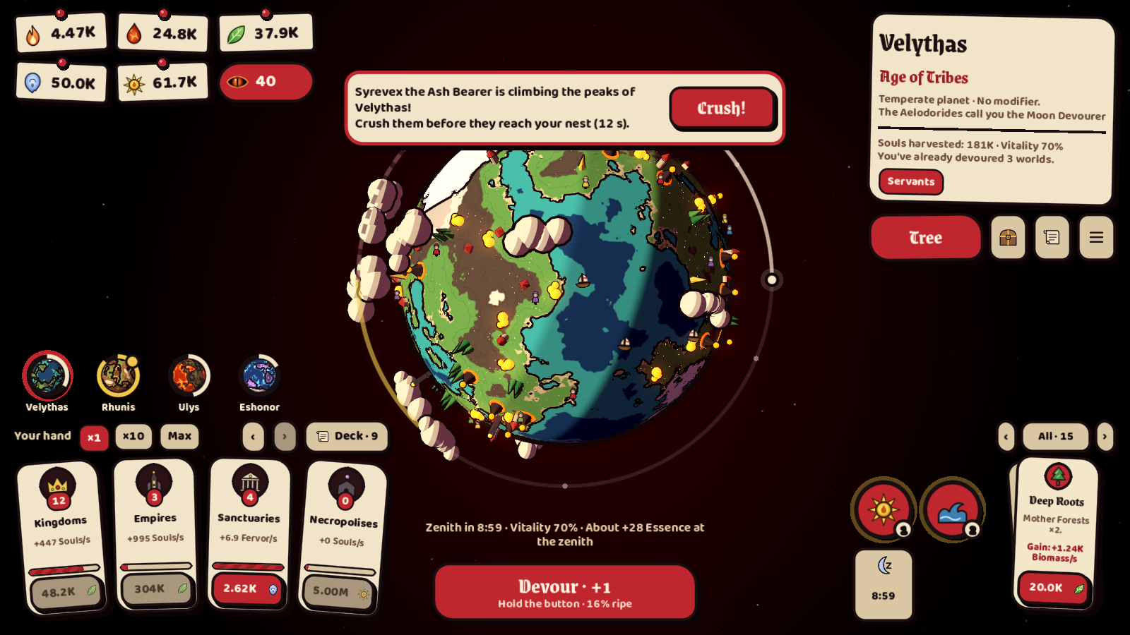 Screenshot 3 for Hatchery of Worlds