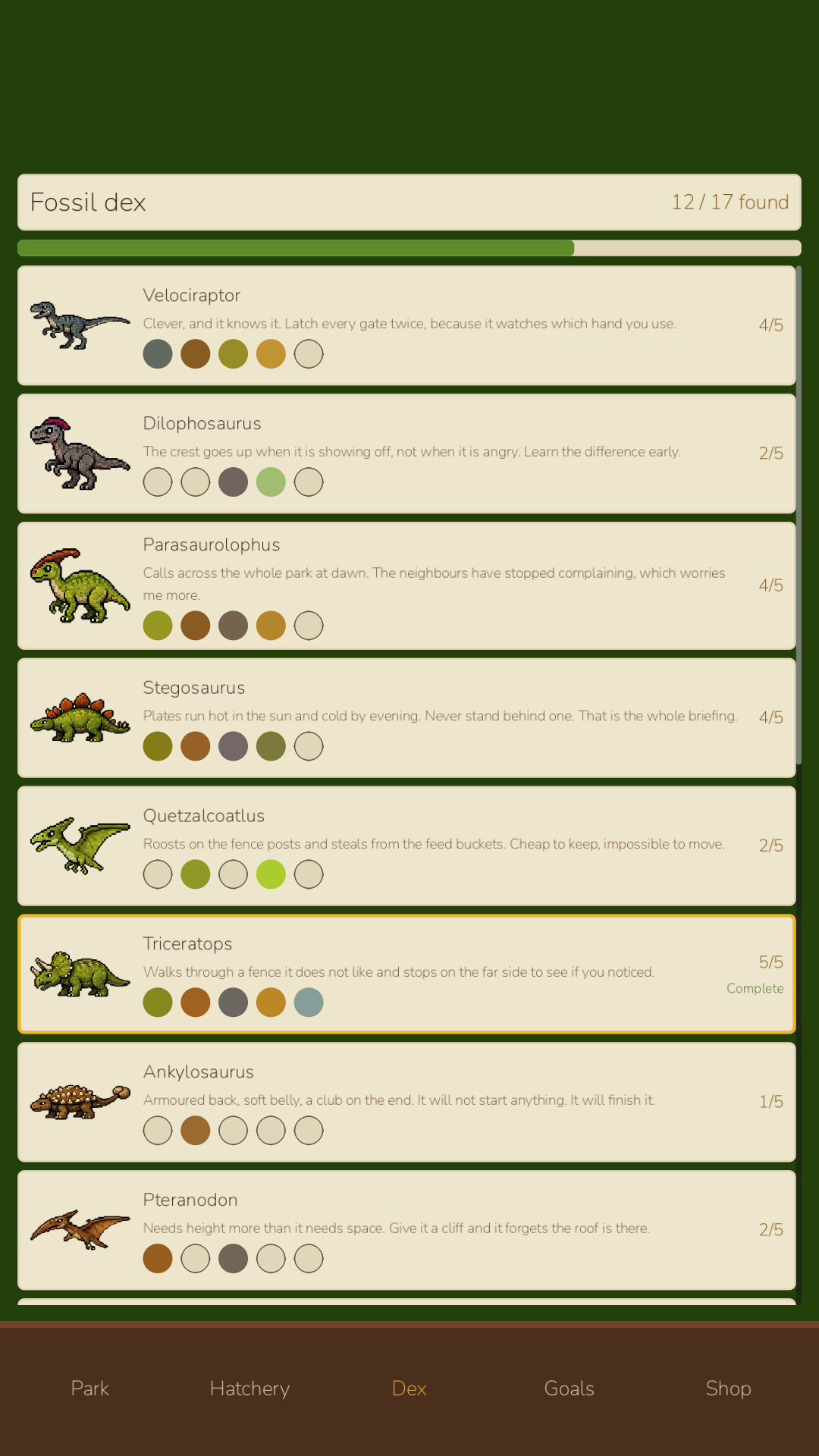 Screenshot 5 for Jurassic Pixel