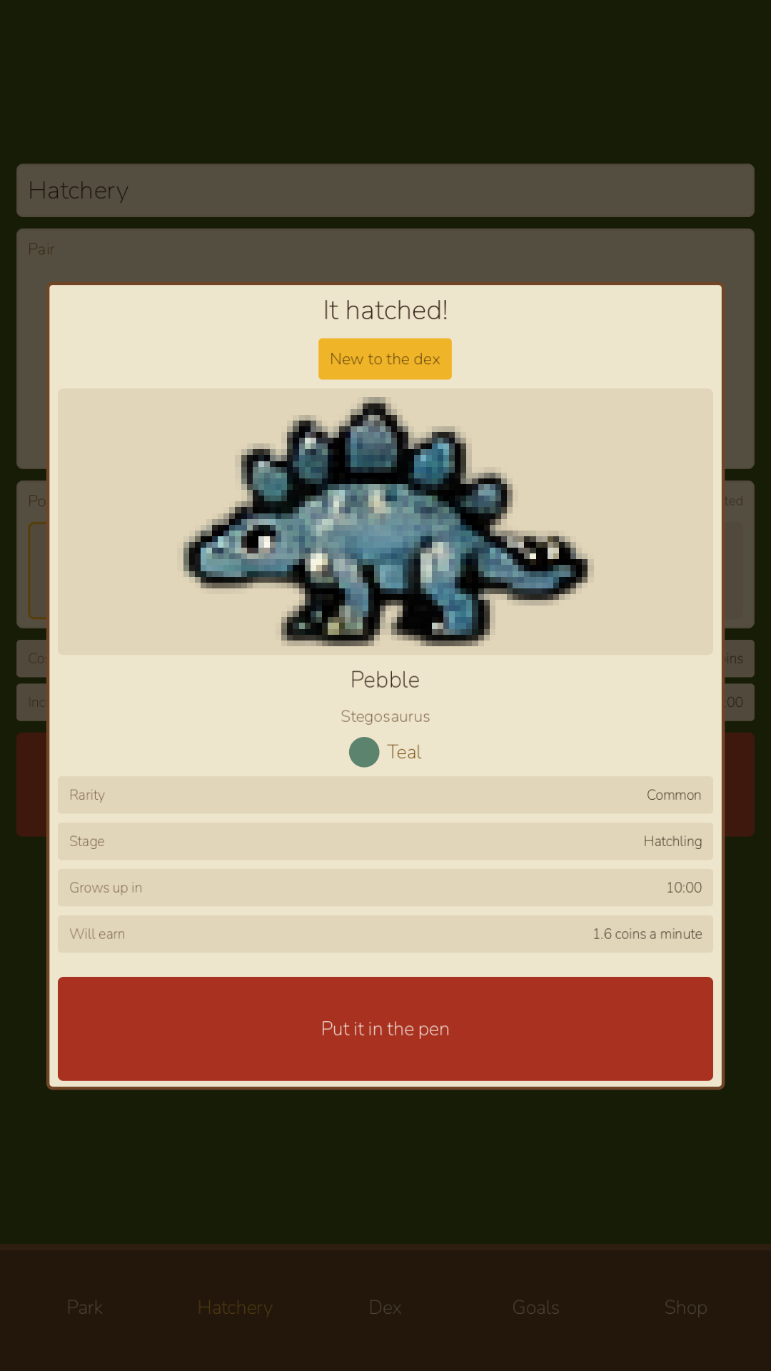 Screenshot 2 for Jurassic Pixel