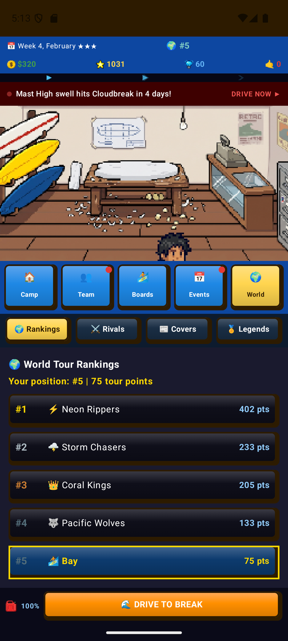 Screenshot 3 for Bikini Bay: Surf Camp Tycoon