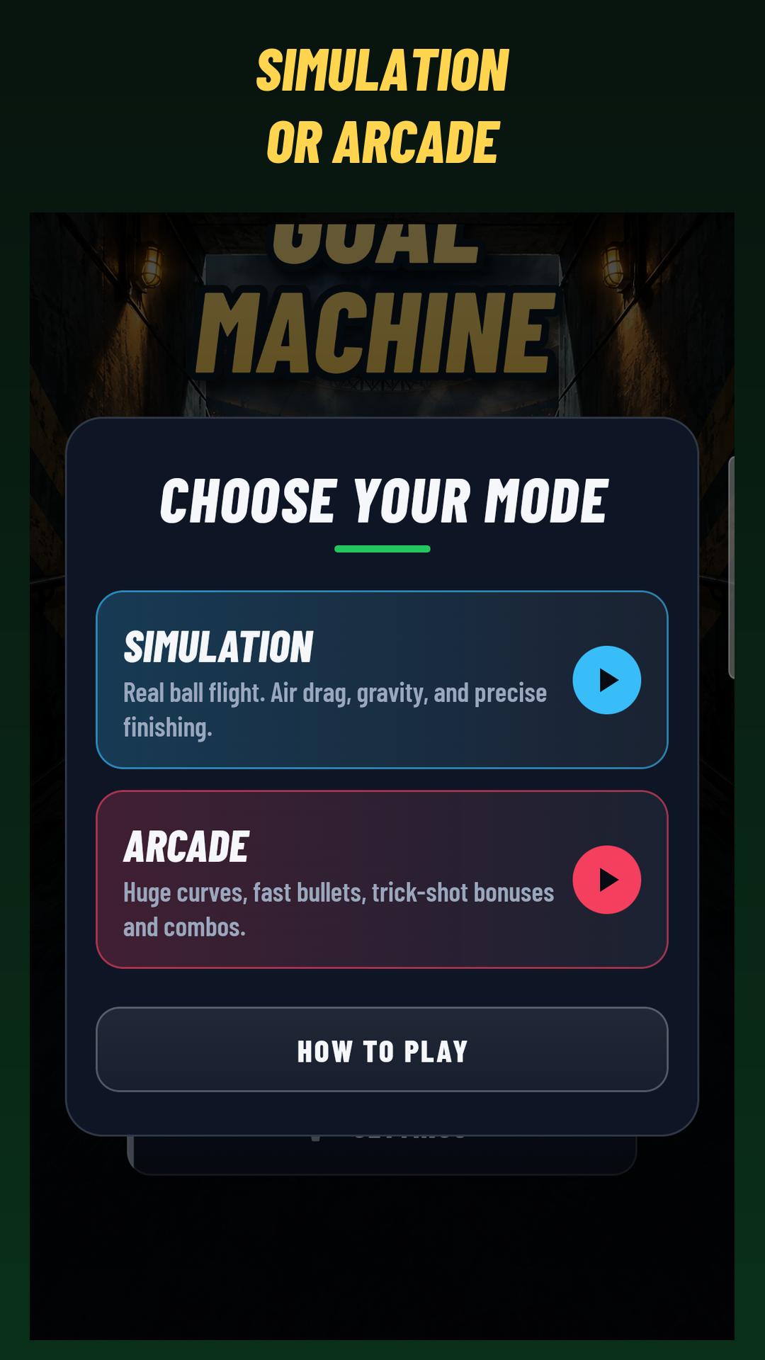 Screenshot 3 for Goal Machine: Soccer Striker