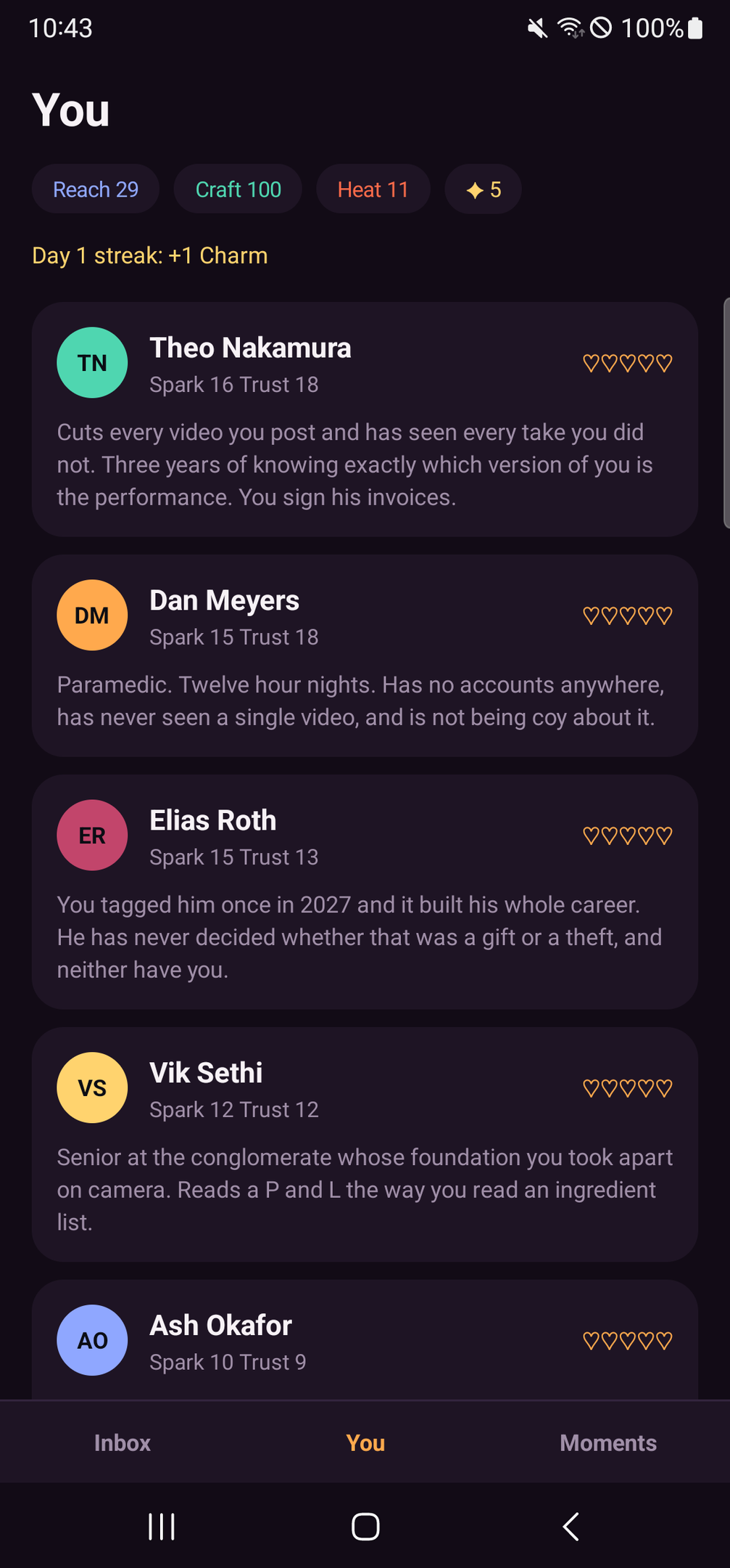 Screenshot 6 for Ms. Popular: Text Dating Sim