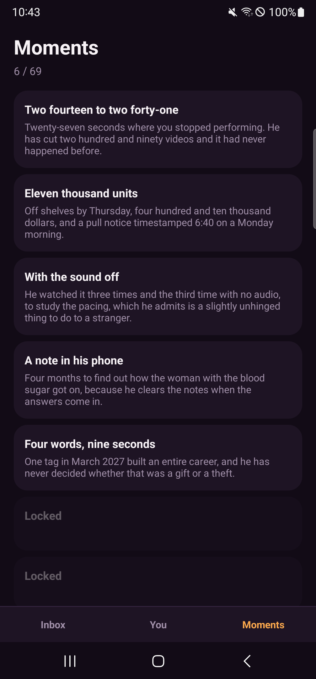 Screenshot 4 for Ms. Popular: Text Dating Sim