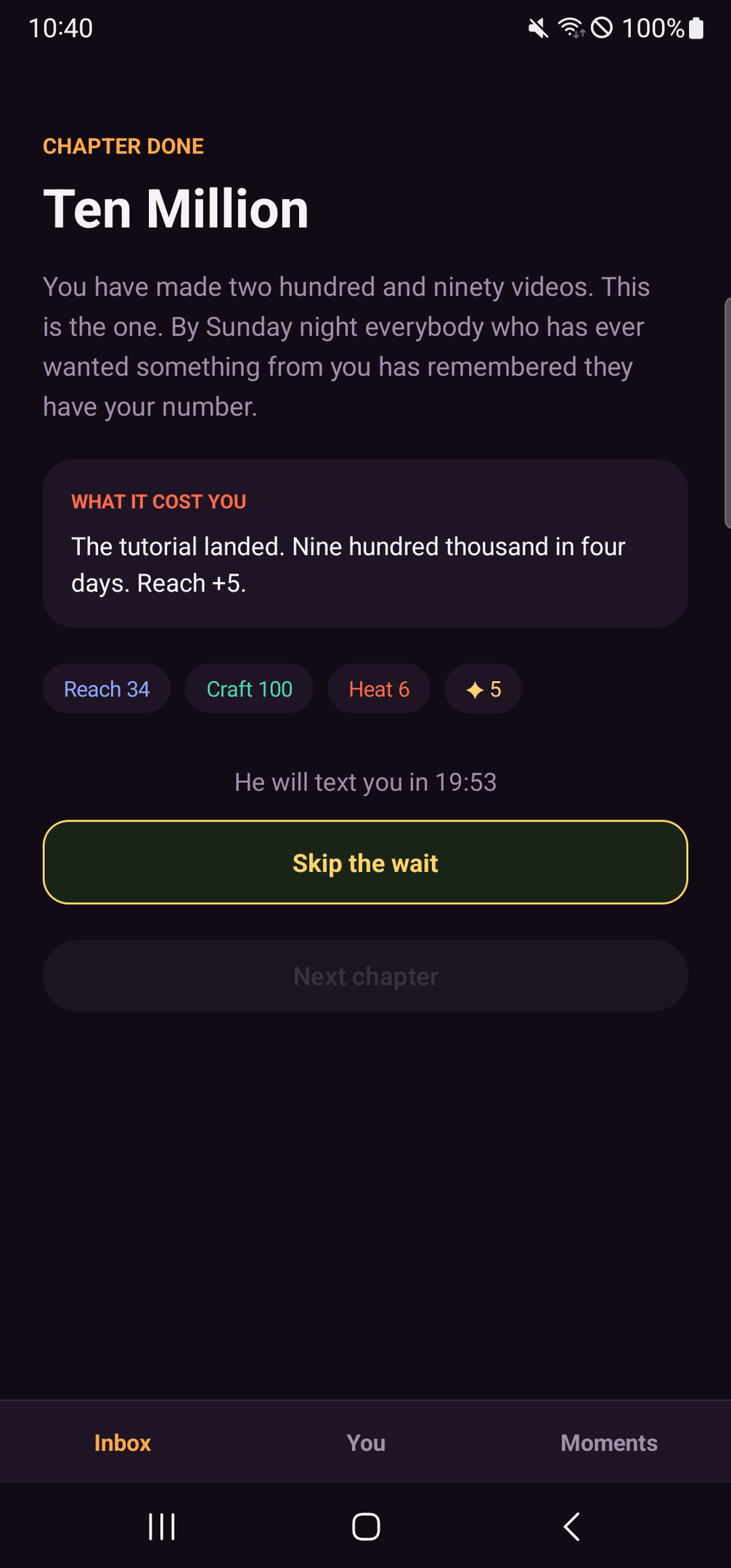 Screenshot 5 for Ms. Popular: Text Dating Sim