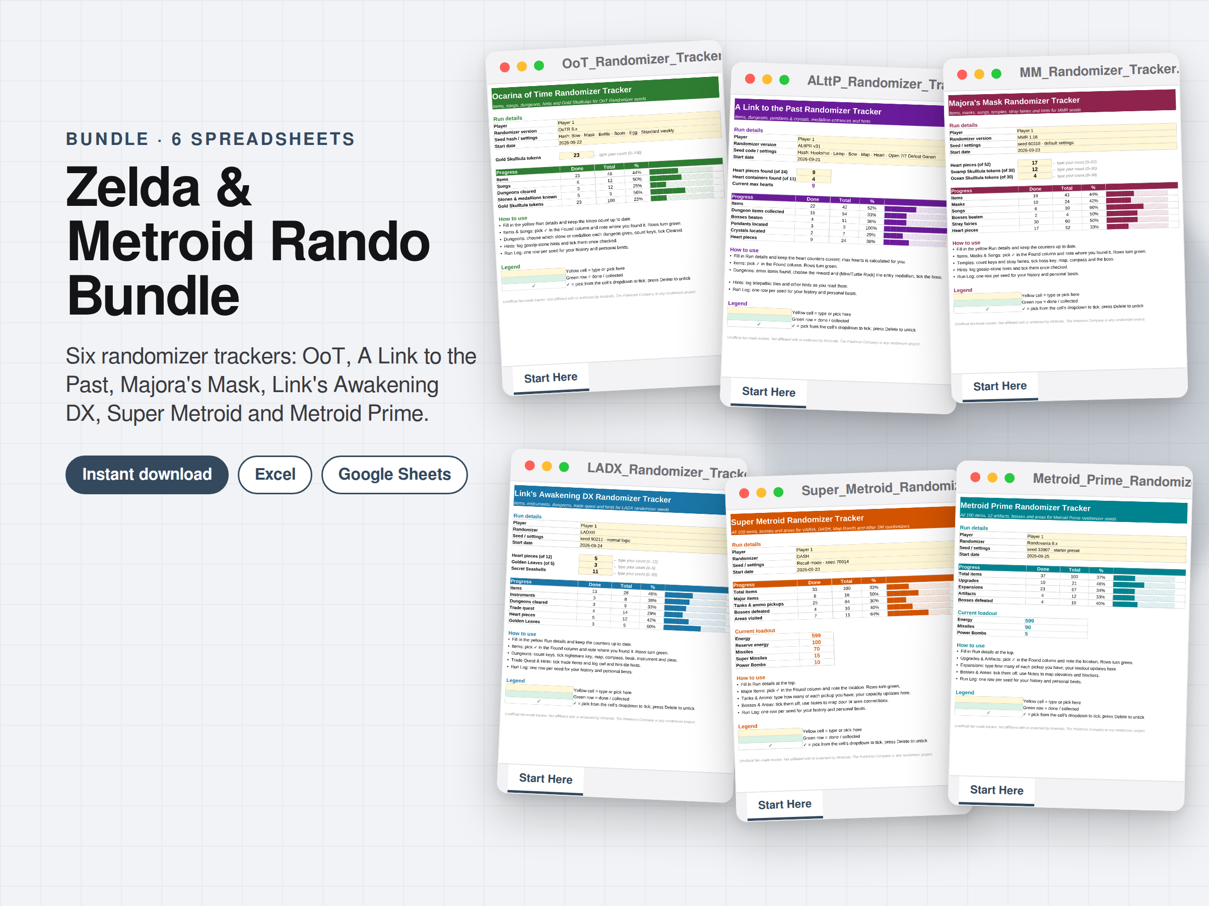 Screenshot 2 for Zelda & Metroid Randomizer Bundle