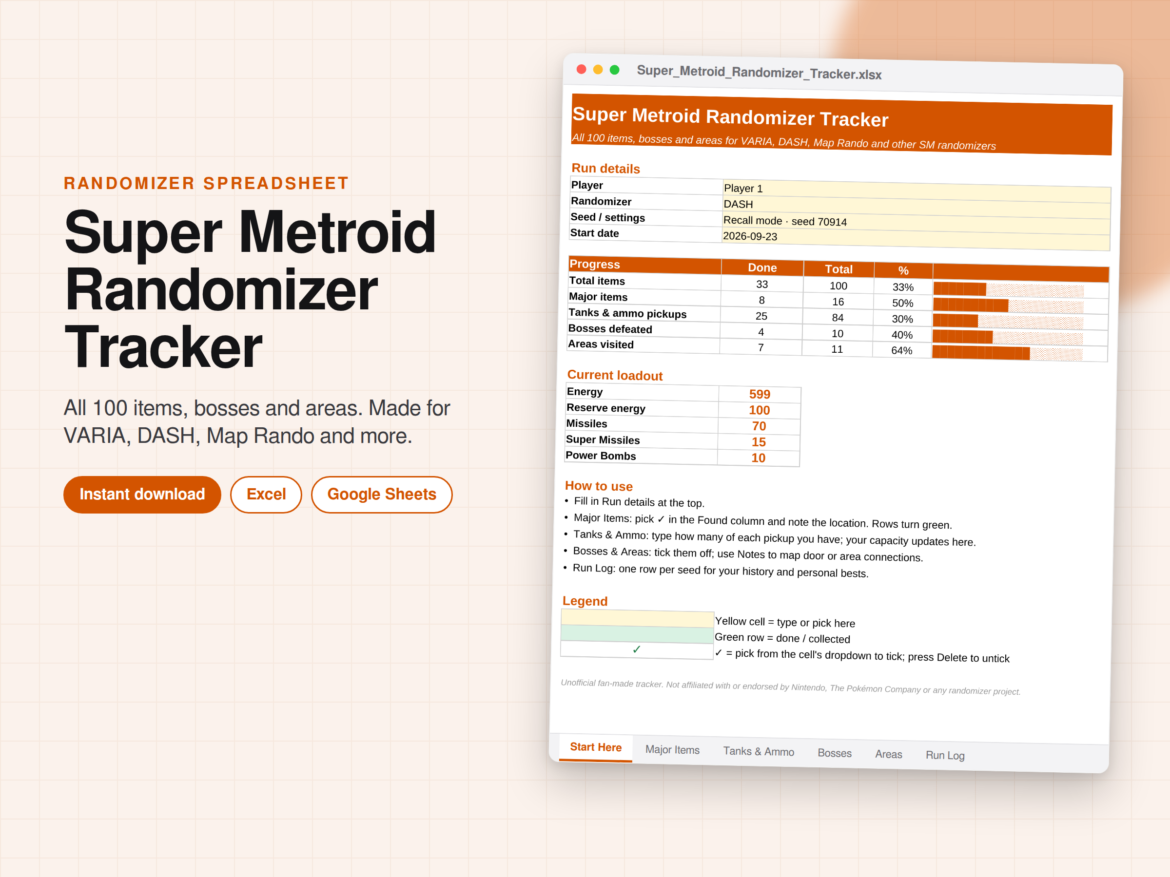 Screenshot 4 for Super Metroid Randomizer Tracker