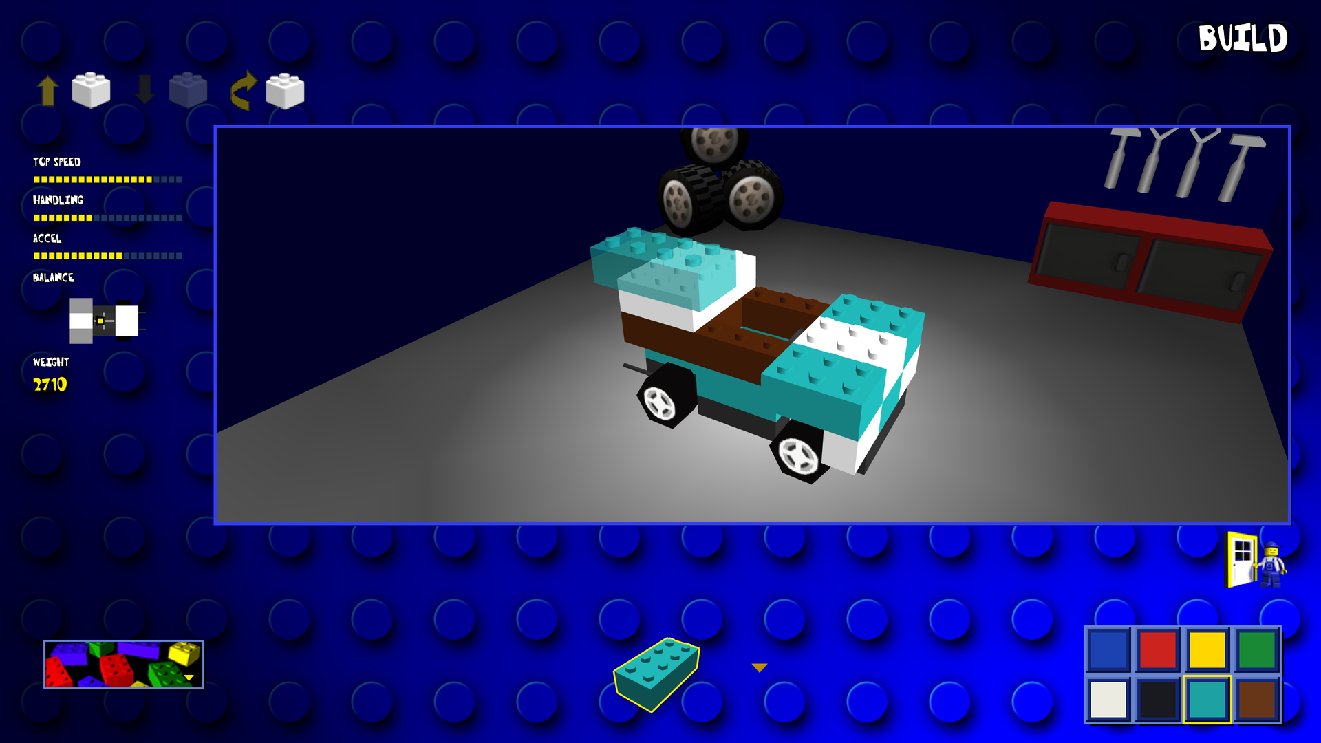 Screenshot 5 for Step On It: A Lego Racers Remake
