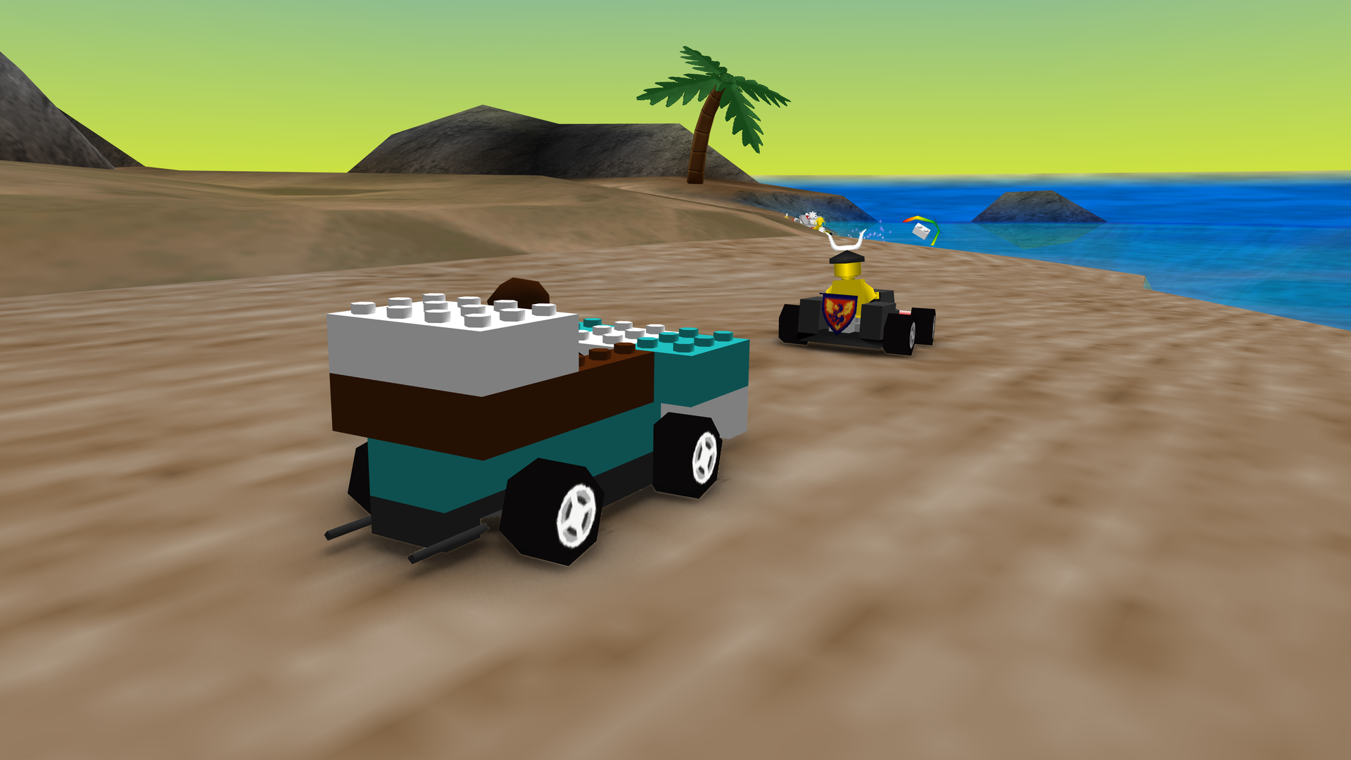 Screenshot 6 for Step On It: A Lego Racers Remake