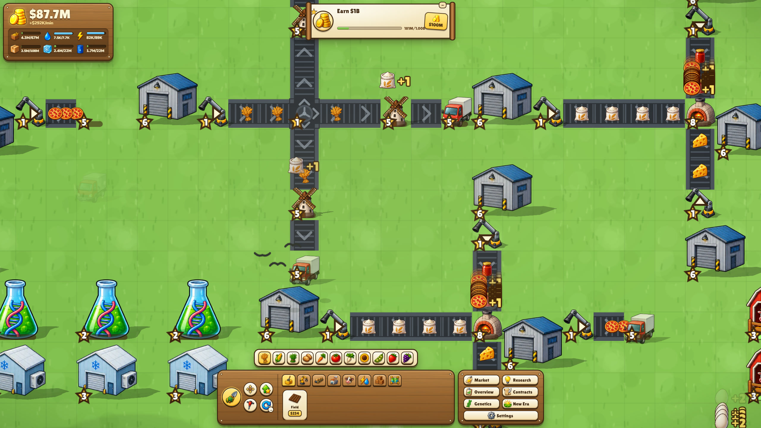 Screenshot 3 for Farm Factory | Demo