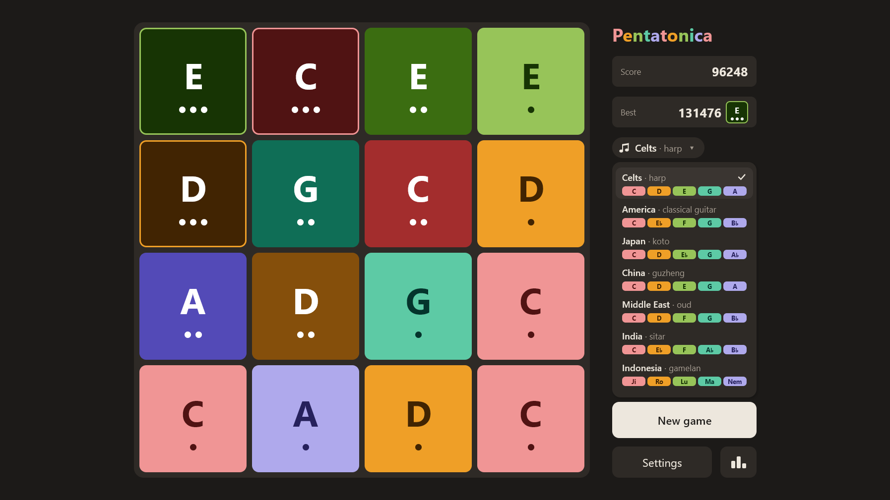 Screenshot 3 for Pentatonica