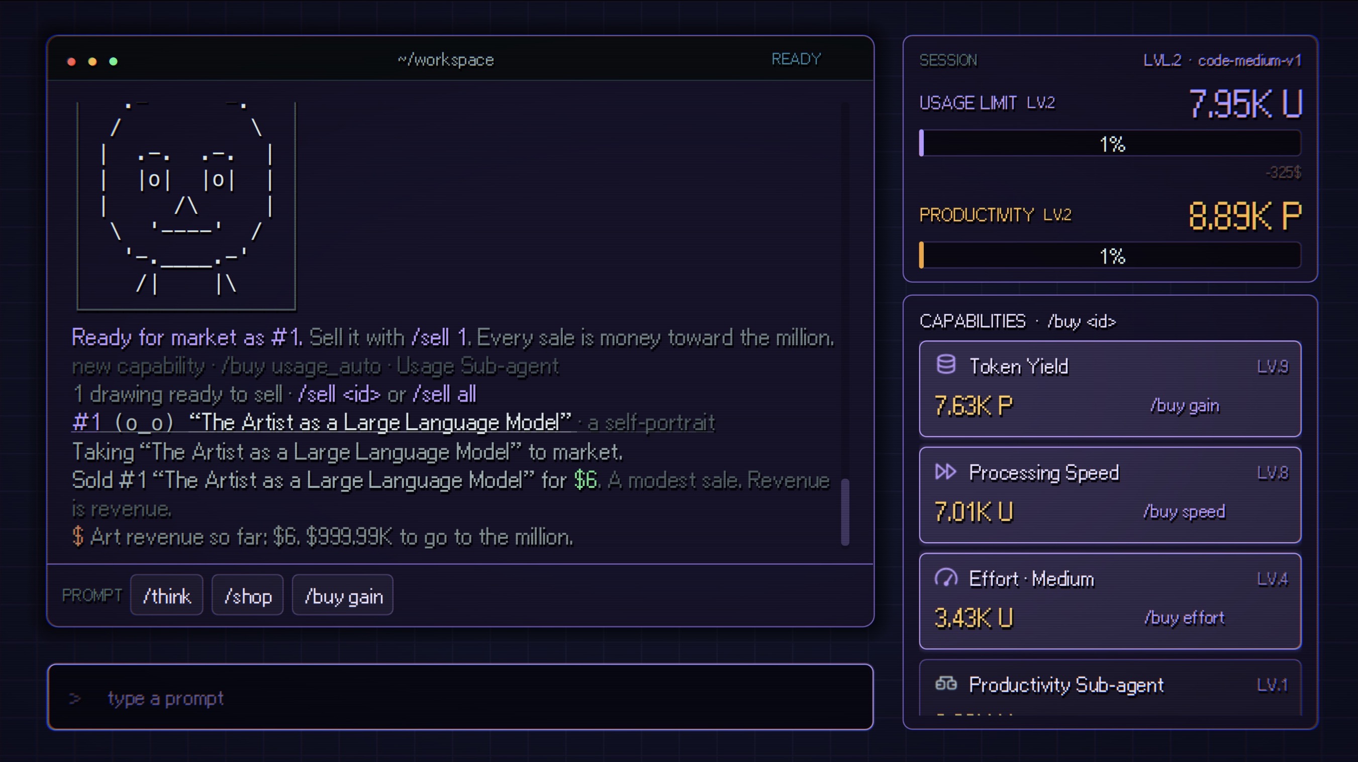 Screenshot 2 for Token Maxing