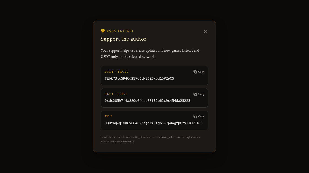 Screenshot 2 for Echo Letters