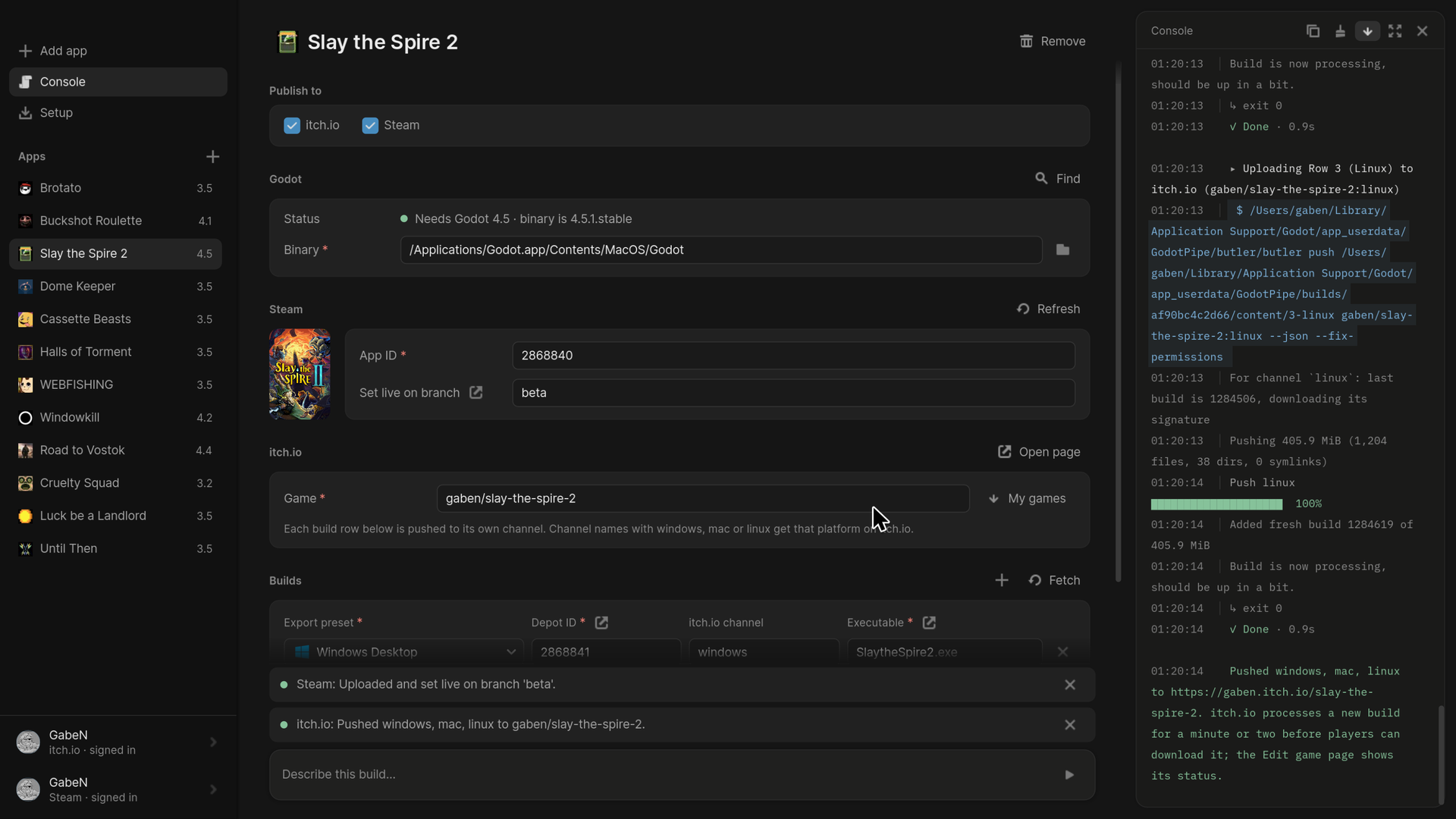 Screenshot 3 for GodotPipe