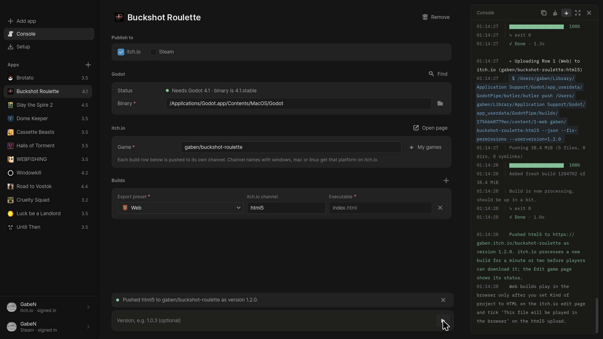 Screenshot 4 for GodotPipe