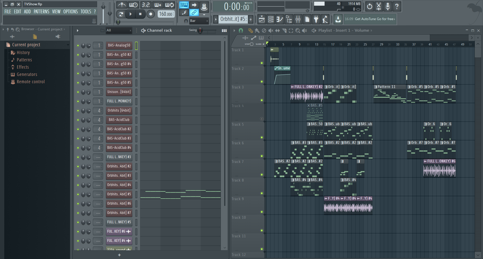 Screenshot 2 for On Tv Show (music track)