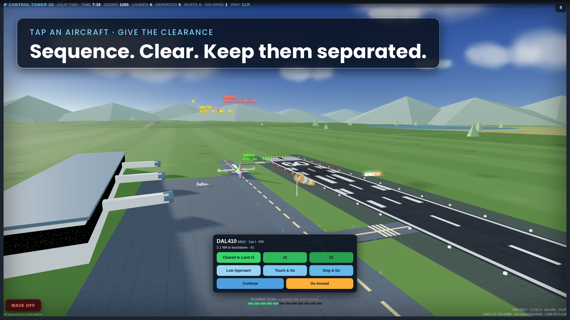 Screenshot 5 for Control Tower 3D: ATC Sim