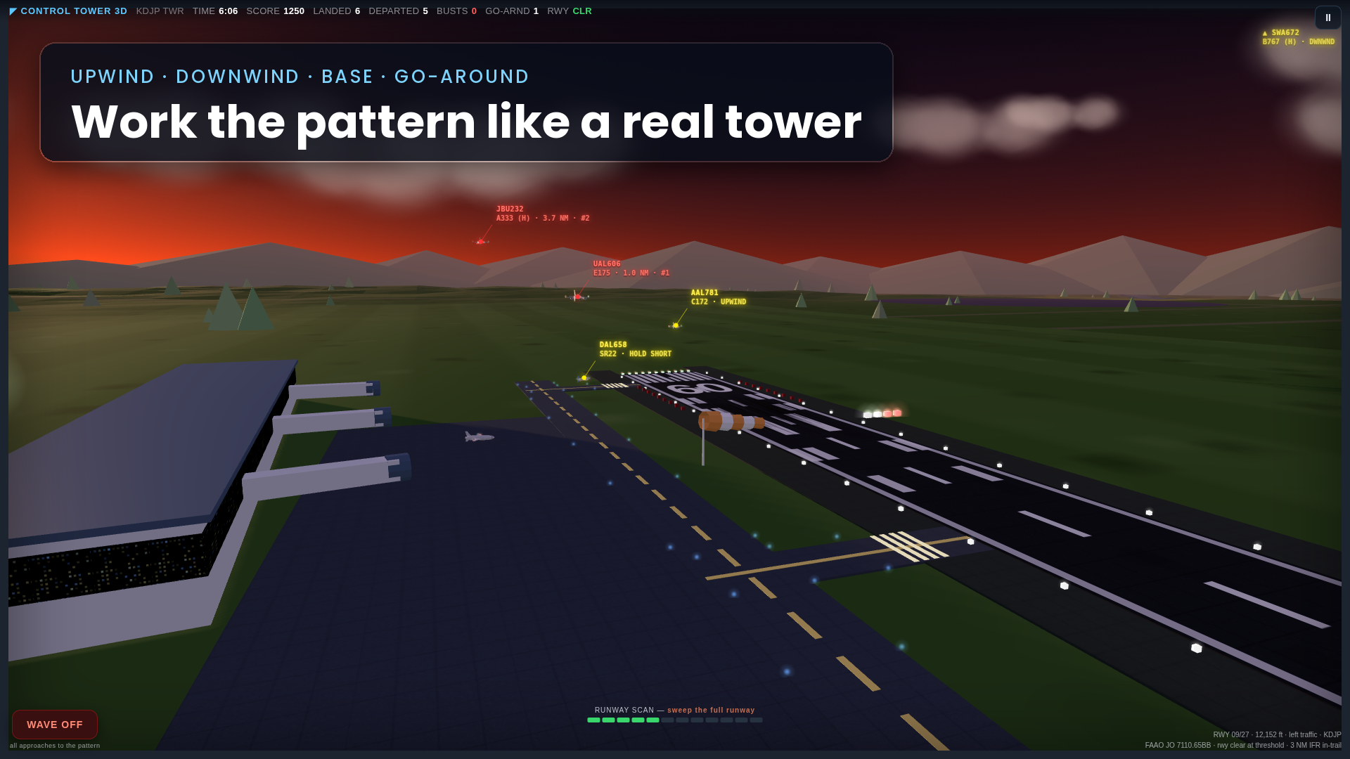 Screenshot 6 for Control Tower 3D: ATC Sim