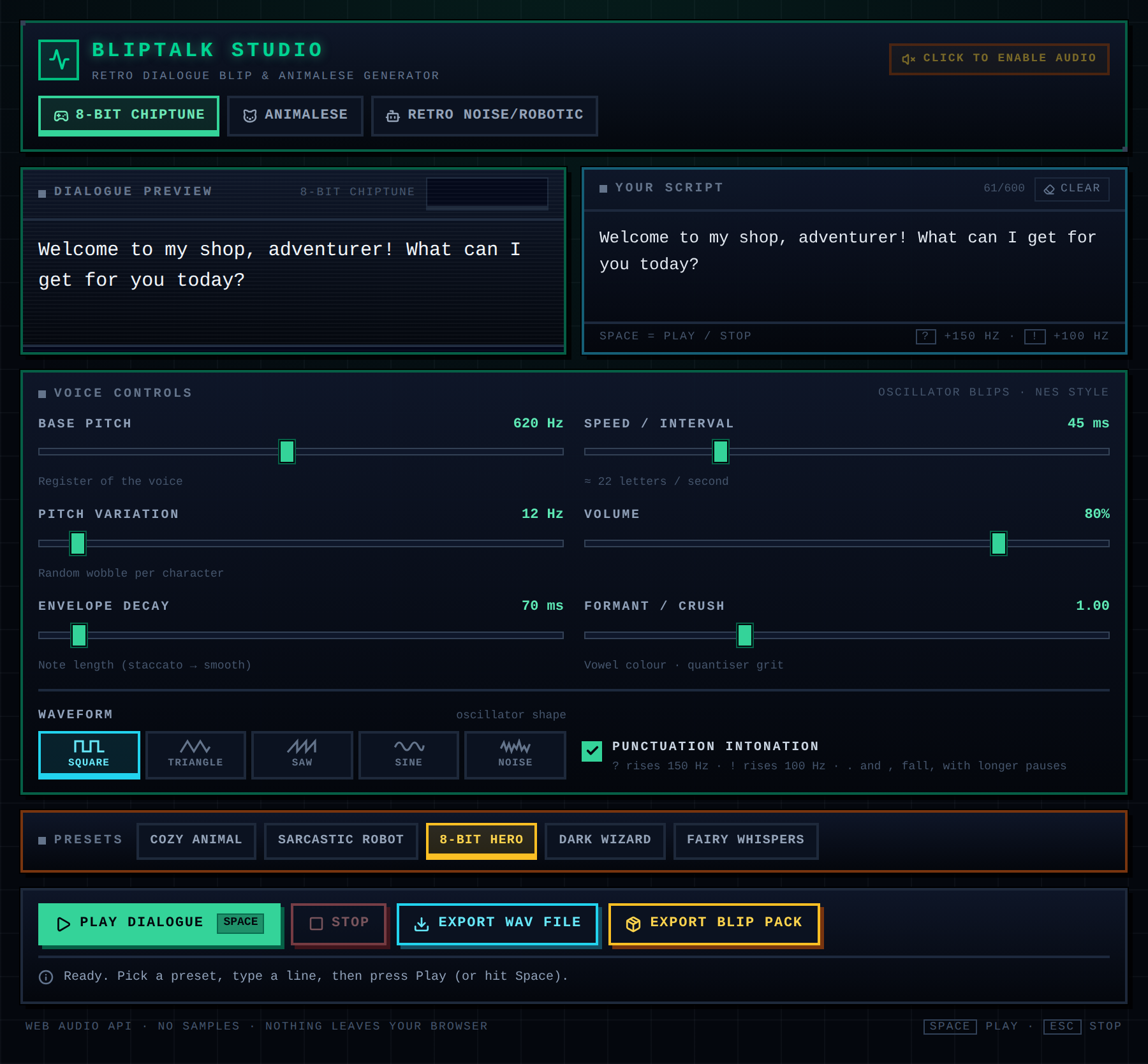 Screenshot 2 for BlipTalk Studio