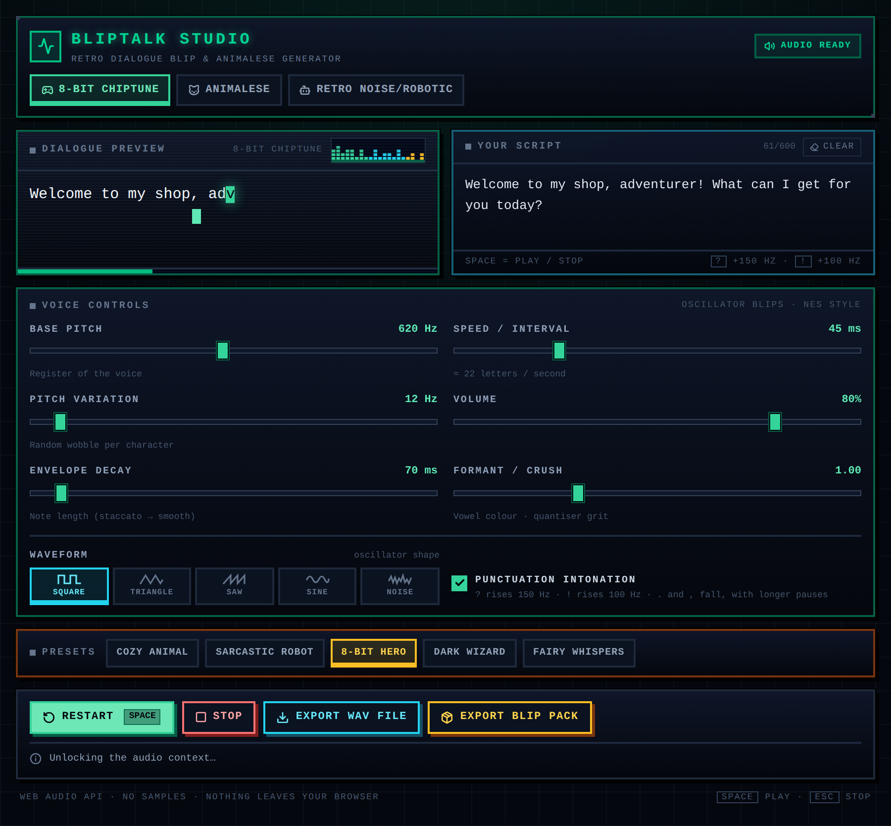 Screenshot 3 for BlipTalk Studio