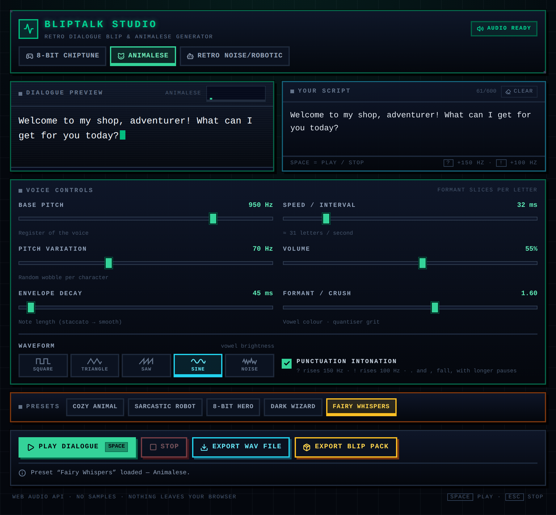 Screenshot 4 for BlipTalk Studio