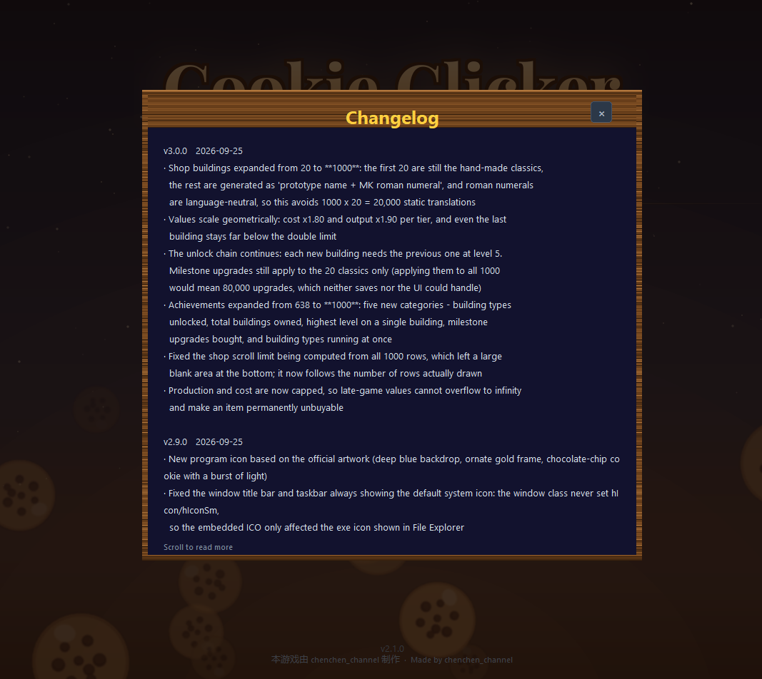 Screenshot 3 for COOKIE CLICKER