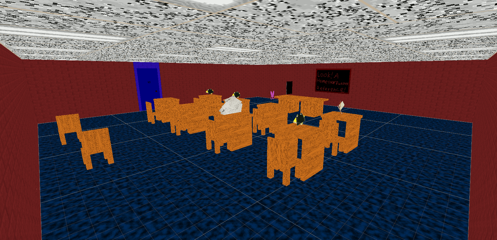 Screenshot 3 for Baldi's Basics Madness VR