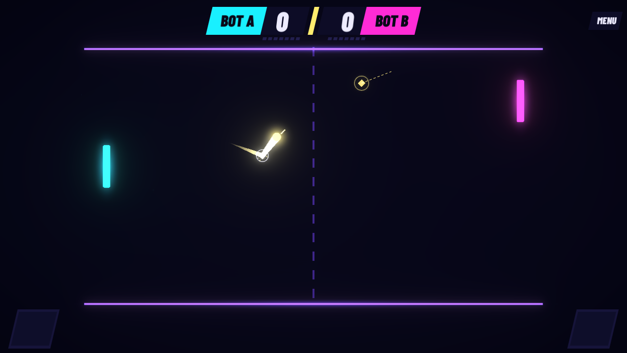 Screenshot 2 for Neon Pong