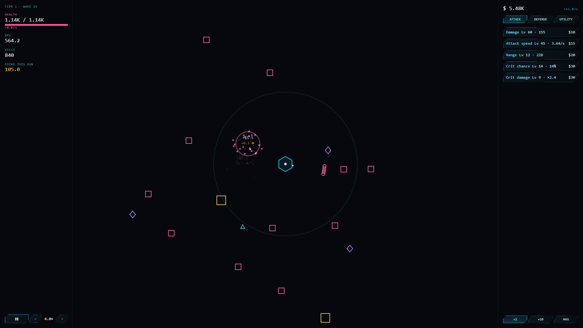 Screenshot 3 for Neon Tower