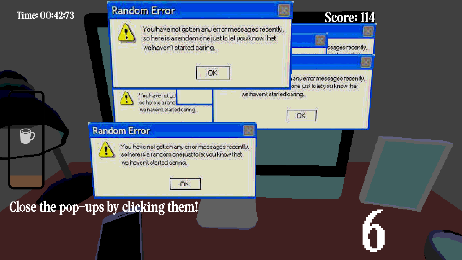 Screenshot 4 for OVERCAFFEINATED