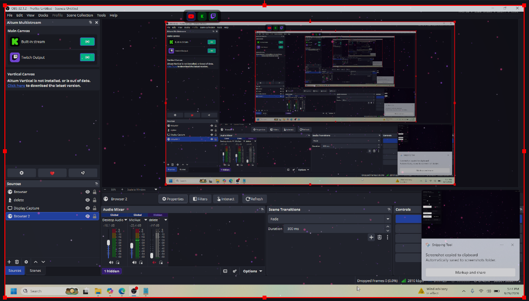 Screenshot 3 for Procedural Starfield in HTML5 for OBS Streaming