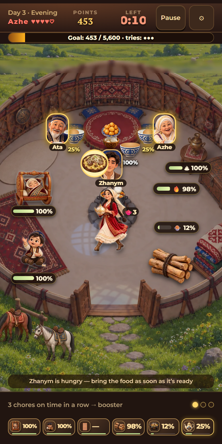 Screenshot 5 for KELIN 2: Do It All! · Келін: бәріне үлгер!