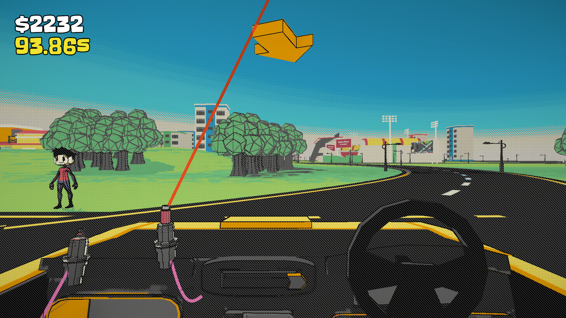 Screenshot 2 for Barely a Taxi