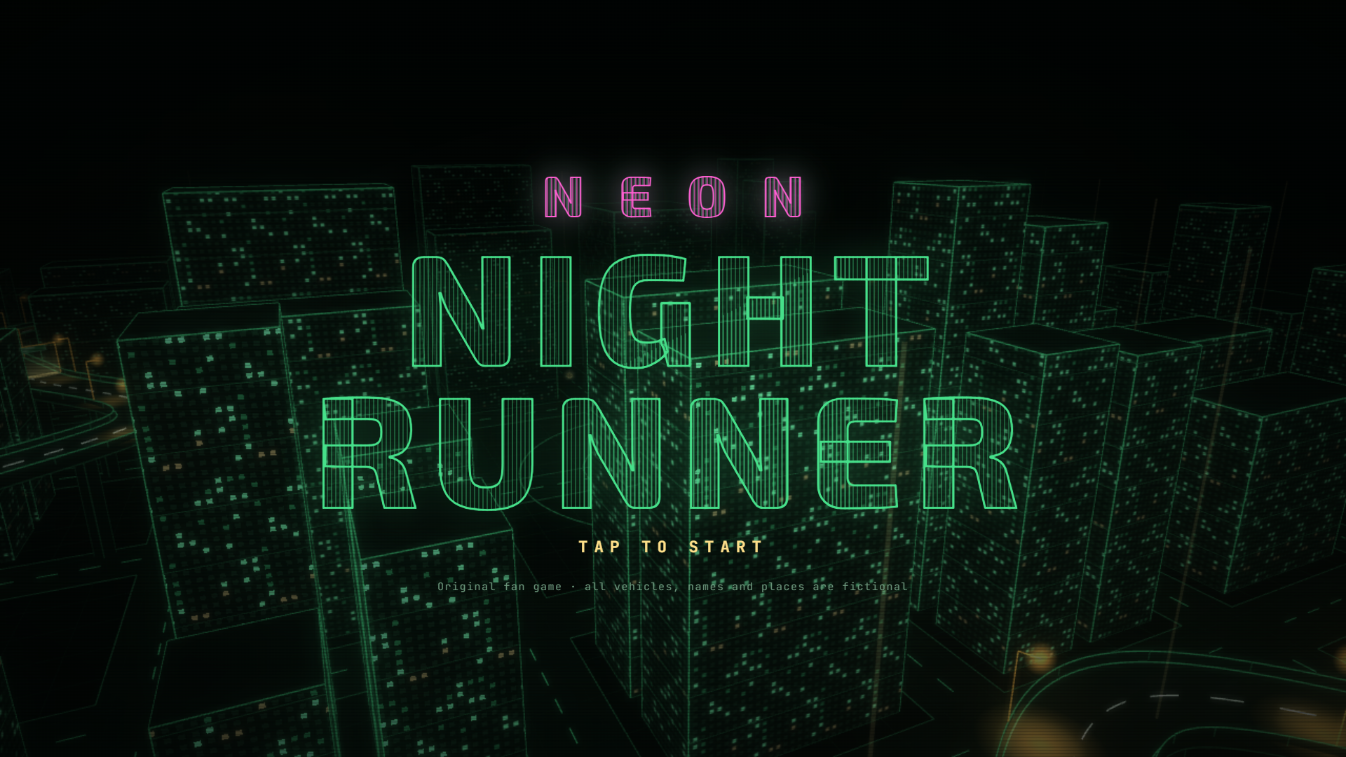 Screenshot 7 for NEON NIGHT RUNNER