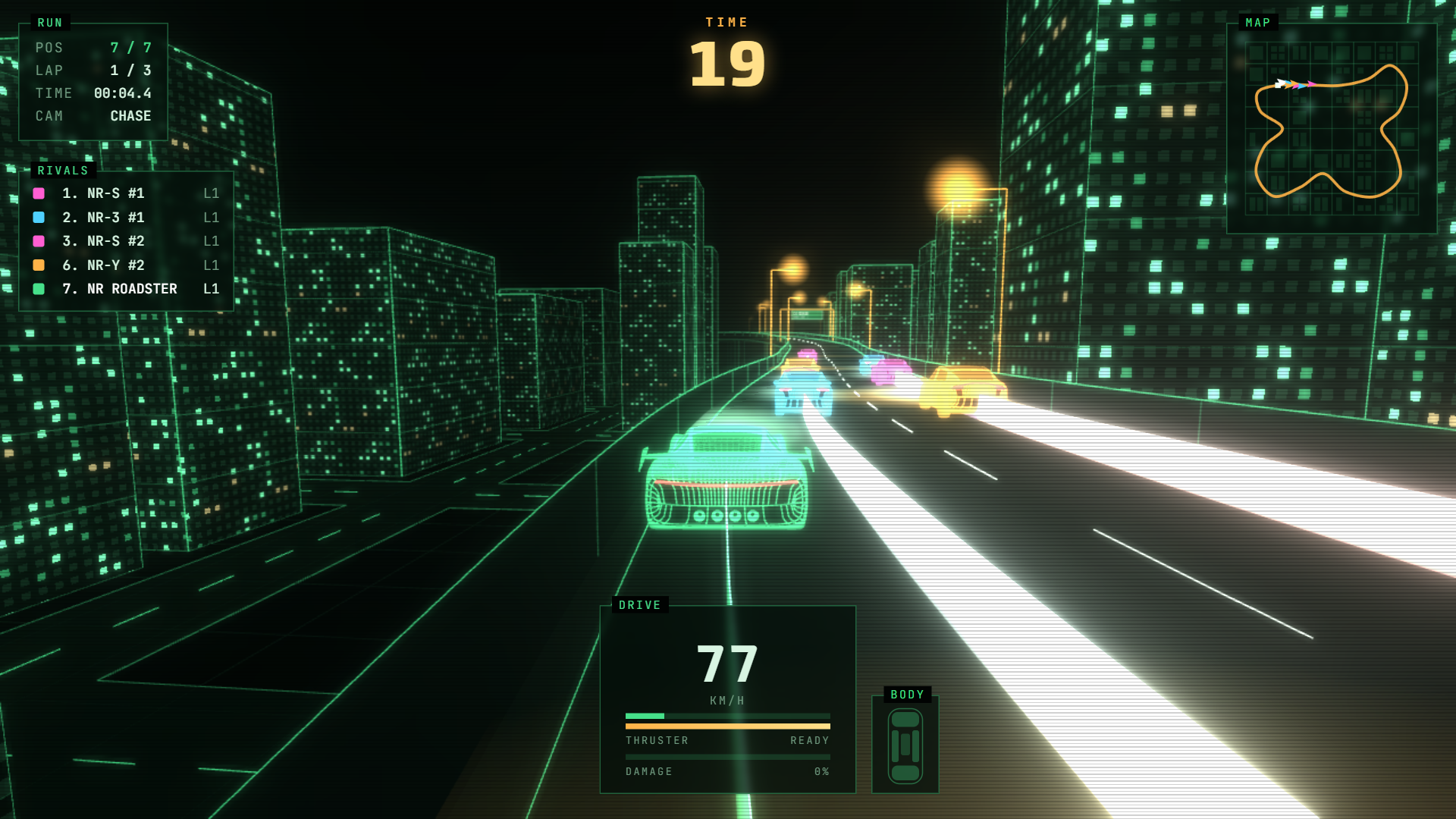 Screenshot 4 for NEON NIGHT RUNNER
