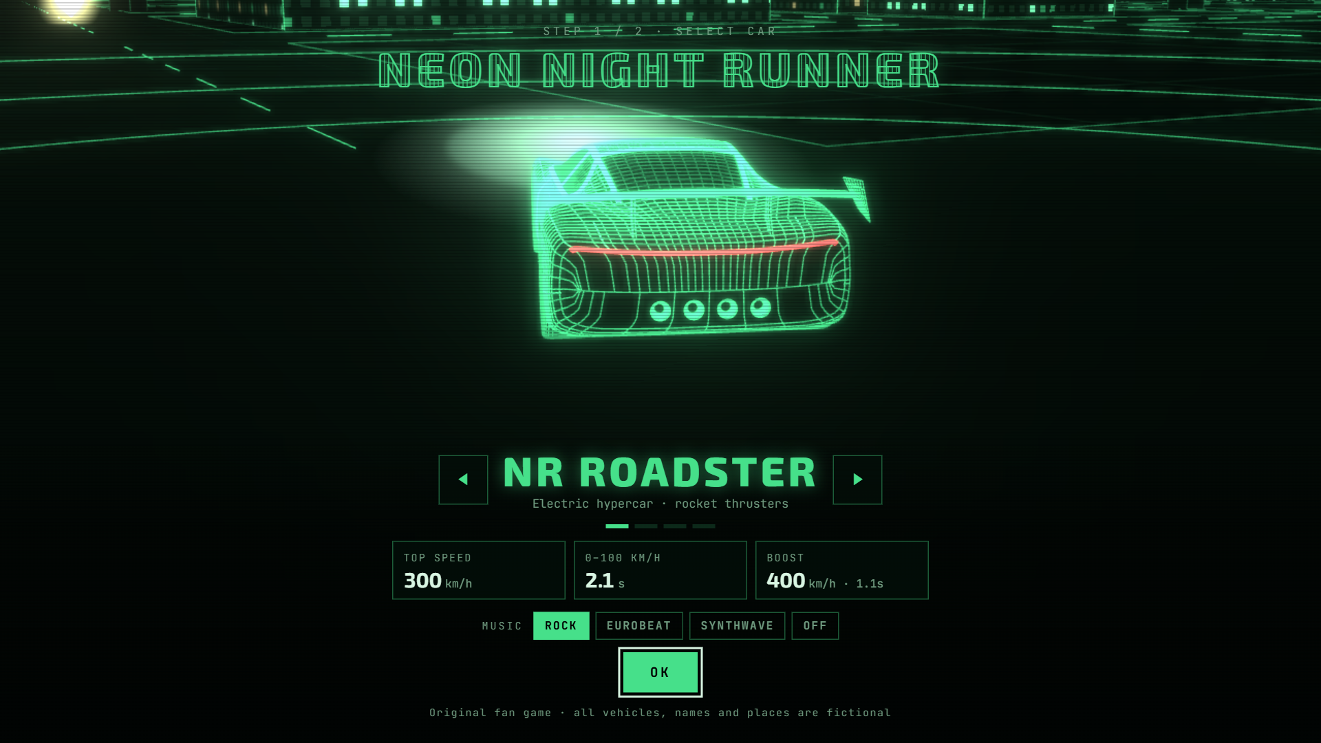 Screenshot 2 for NEON NIGHT RUNNER