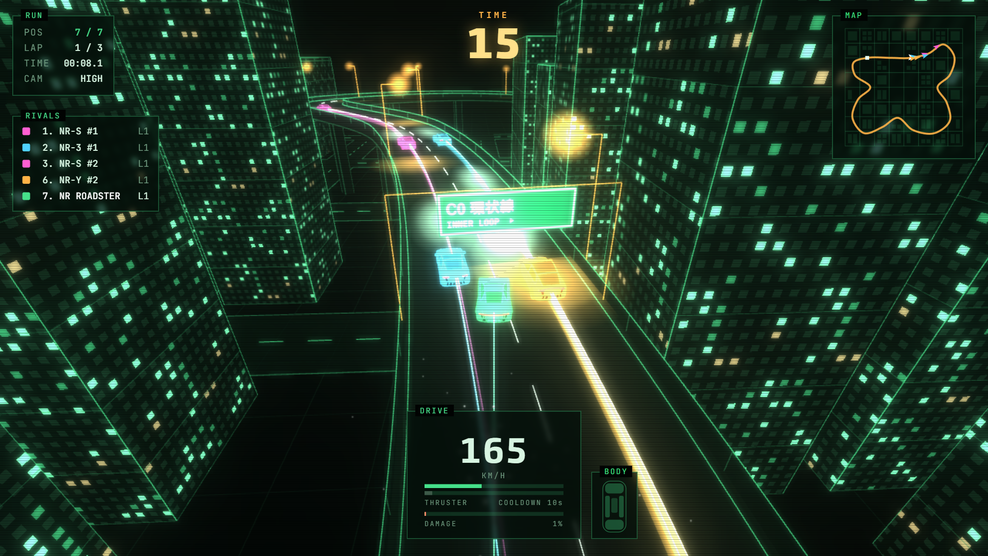 Screenshot 6 for NEON NIGHT RUNNER