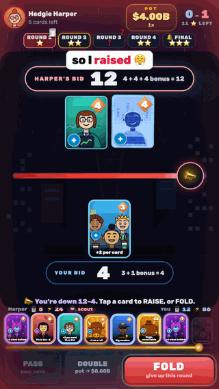 Down 12 to 4, raise with the legendary Whale, comeback win