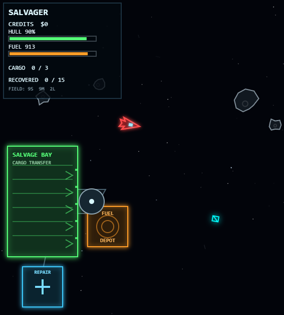 Screenshot 3 for Space Salvager-SS Wayfarer