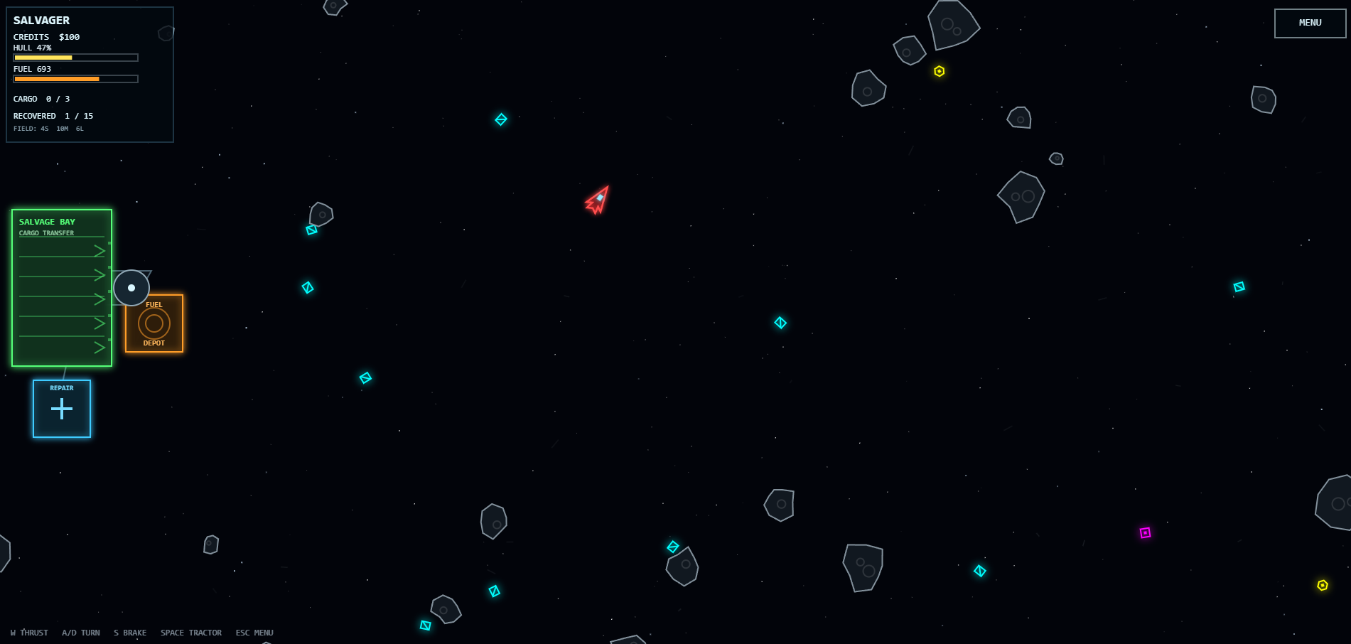 Screenshot 4 for Space Salvager-SS Wayfarer