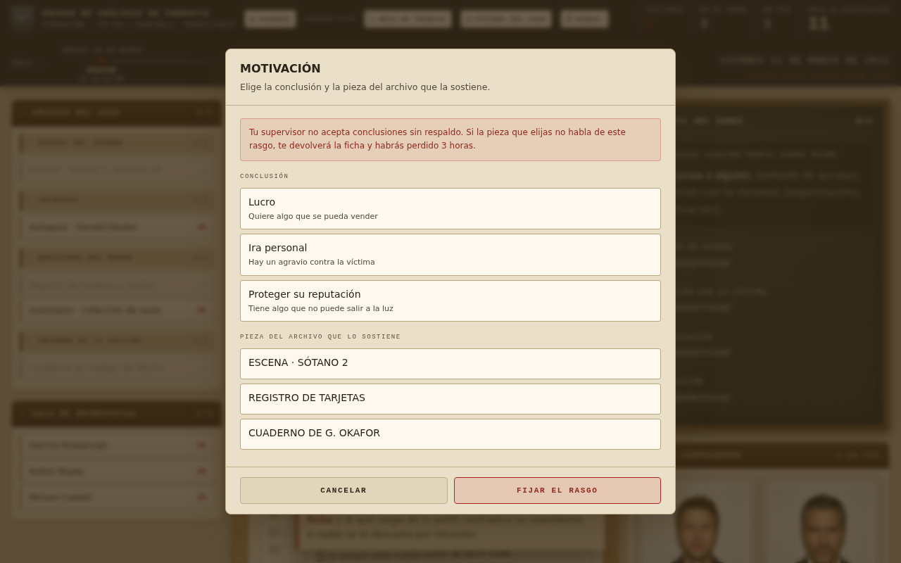 Screenshot 5 for El Perfilador — Caso 00: Cajón 14