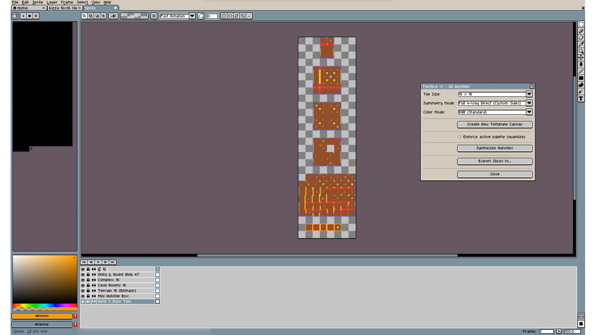 Screenshot 3 for TileSlice - 2D Autotiler for Aseprite