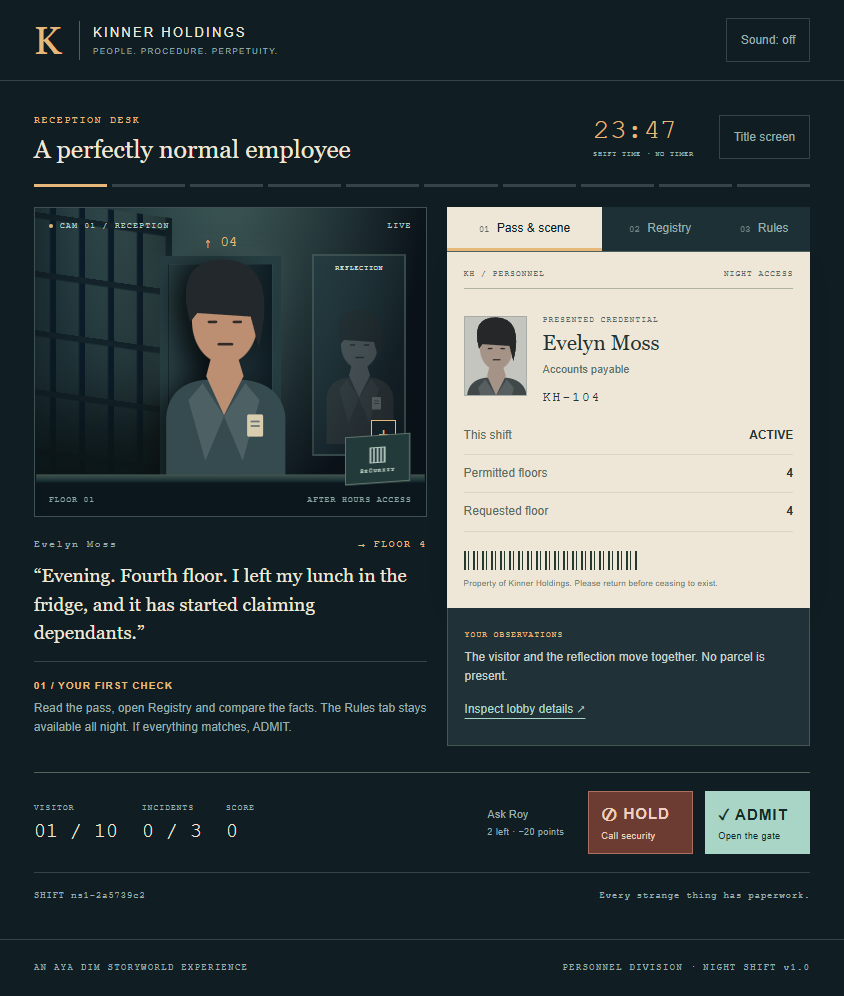 Screenshot 4 for Kinner Holdings: Night Shift