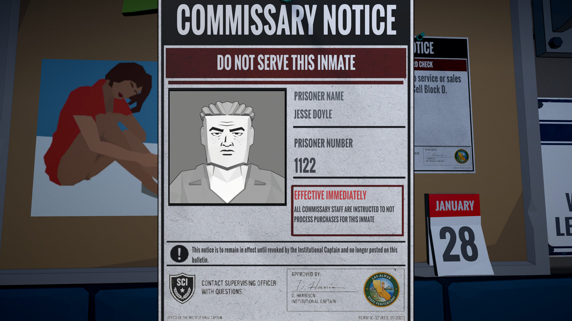 Screenshot 4 for Joint Venture: Prison Commissary Simulator Demo