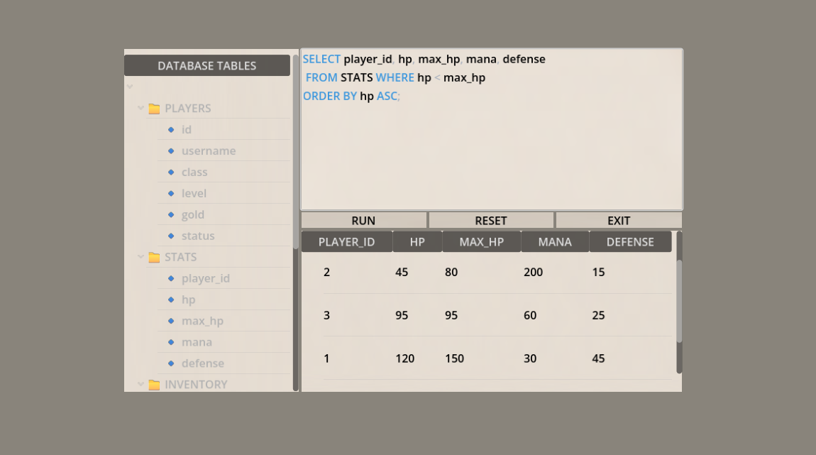 Modular SQL Console for Godot4 by Matisix