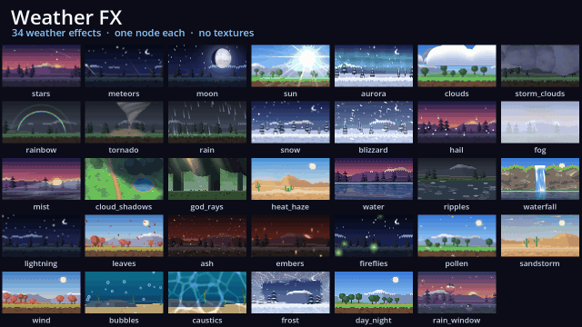 Weather FX - 34 Rain, Snow & Fog VFX by heyheythere