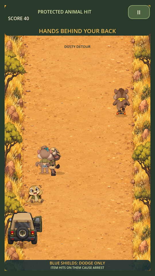 Screenshot 6 for Walk Rage: Safari Chaos — Demo
